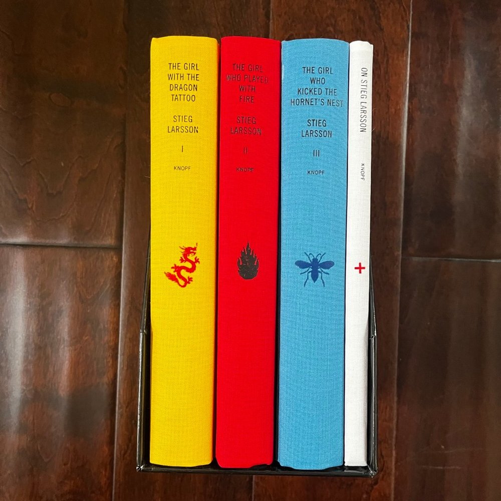 Stieg Larsson The Millennium Box Set - 1st US Edition